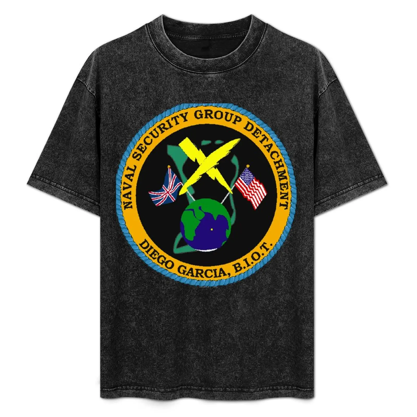 

NAVAL SECURITY GROUP DETACHMENT, DIEGO GARCIA, B.I.O.T. T-Shirt Simple Trendy Casual T-Shirt