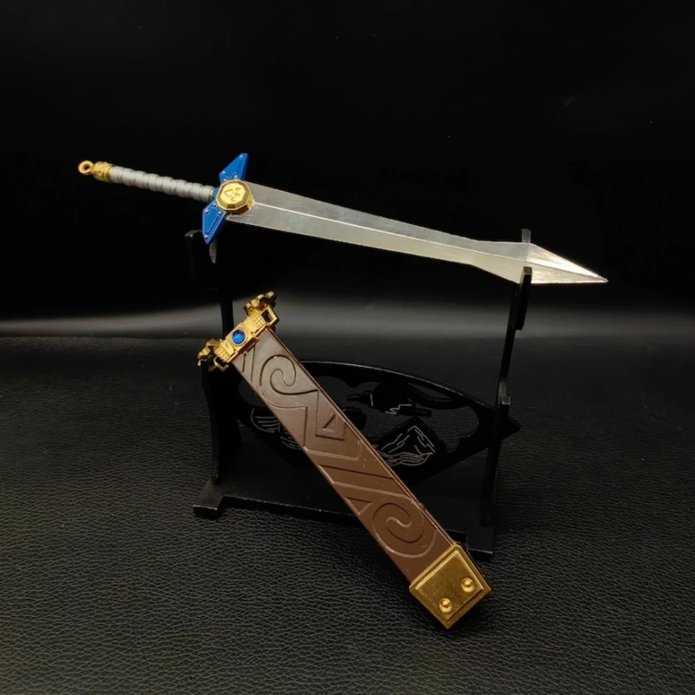 【Swordmaster's Shine】CF 1枚 FaB 22cm Goddess Master Sword Series Keychain LoZ Game Peripherals All