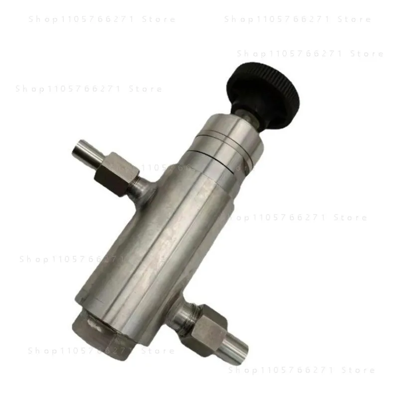 Stainless steel regulating step-down valve GQ-64N-32P adjustable step-down valve A21W-10P external thread needle valve