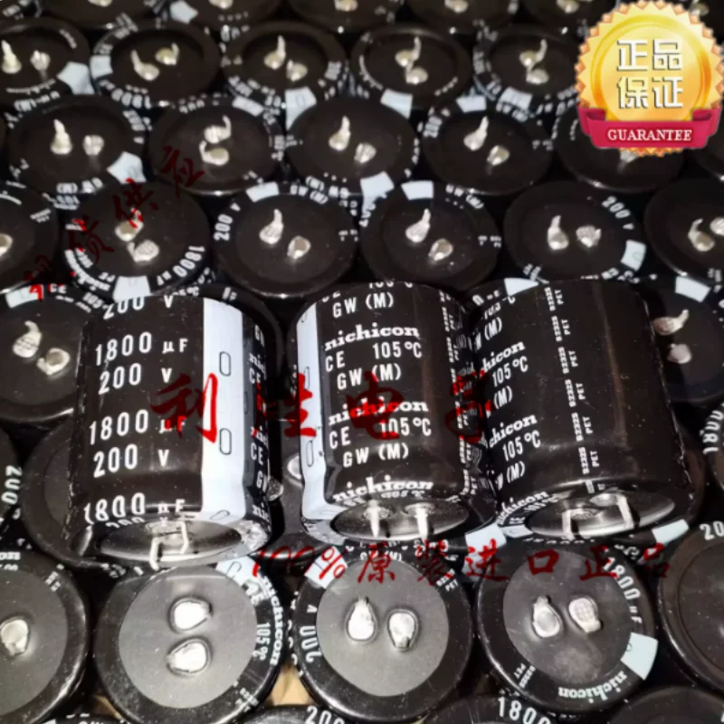 

3PCS-10PCS 1800UF 200V Japanese Nichicon electrolytic capacitor 200V1800UF 35 * 40 GW