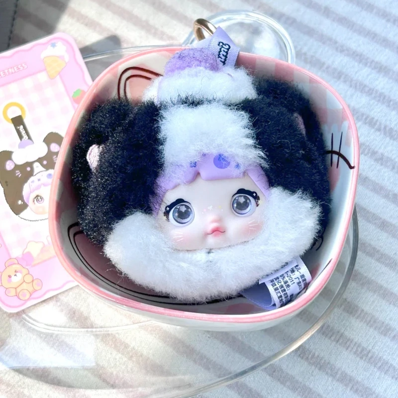 ‌ Novo genuíno nommi doçura 100% caixa cega boneca de pelúcia, mistério kawaii chaveiro animal de pelúcia, bonito presente colecionável para meninas