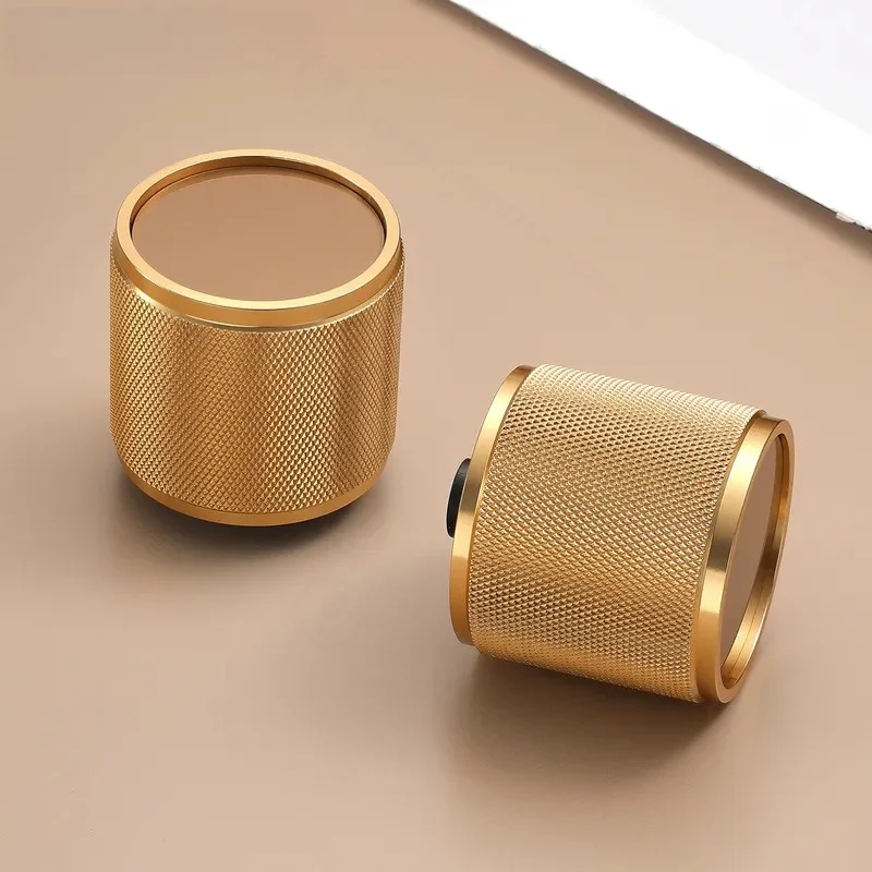 Minimalist Round Invisible Door Lock Single Sided Hidden Latch for Home Office Background Wall Darkroom No Brand