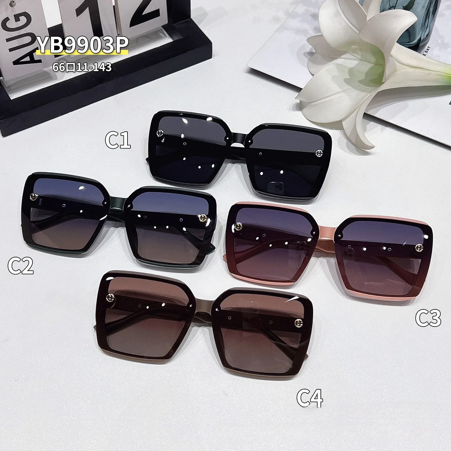 

​2025 Luxury HD Polarized Sunglasses - High-End UV Protection Fashion Shades for Men & Women