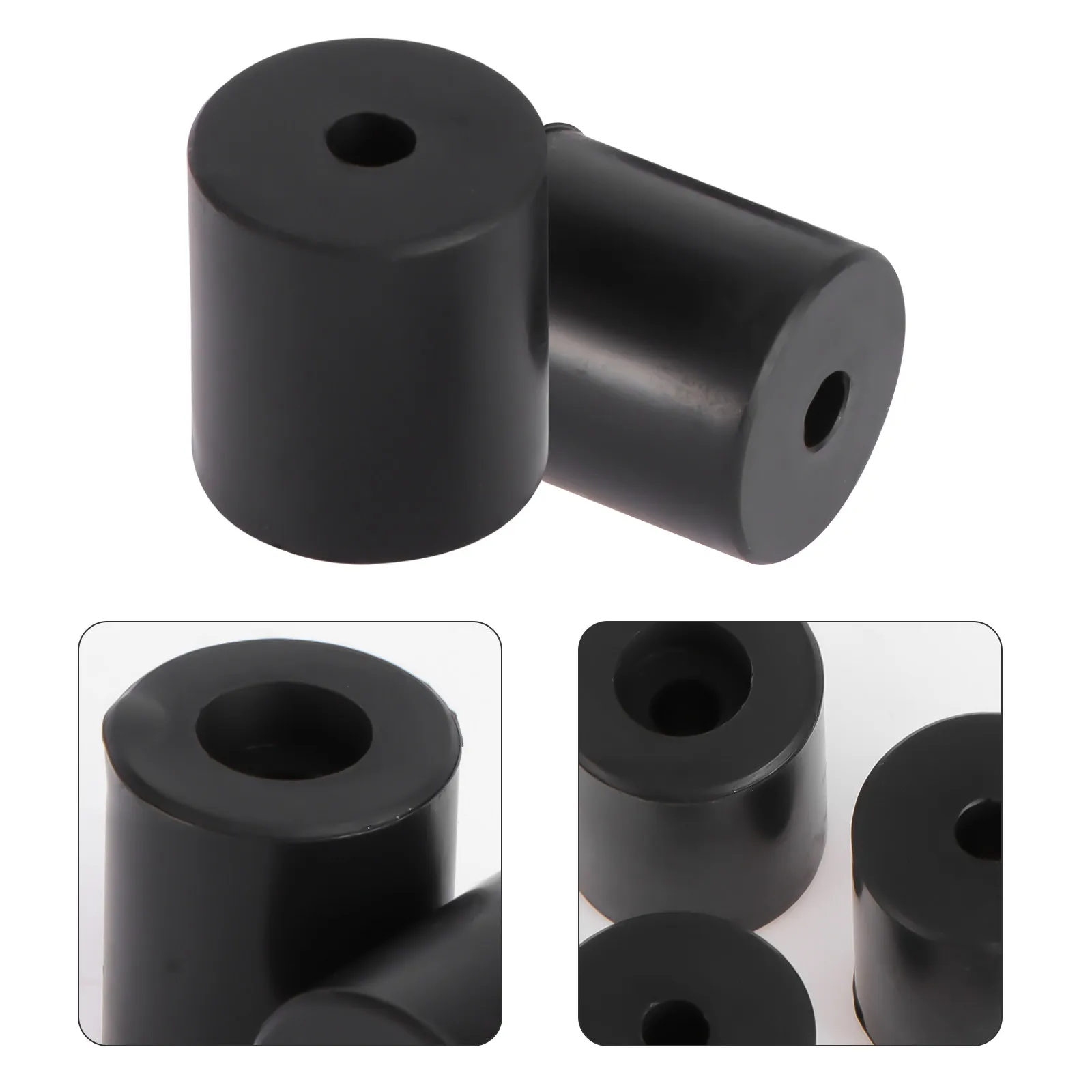 

4Pcs Silicone Leveling Columns 16Mm Hot Bed Buffers Heat Resistant Stable 3D Printer Accessories Black Leveling Column