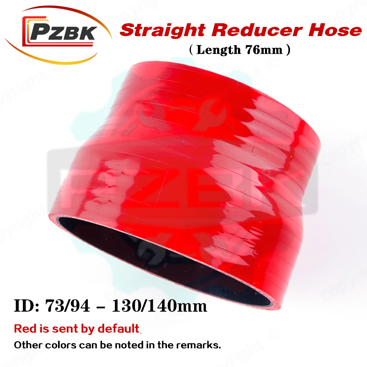 

Red 76mm Length Straight Reducer Hose General Silicone Coolant Intercooler Pipe Tube Hose 75mm 76mm 80mm 83mm 89mm 95mm 102mm