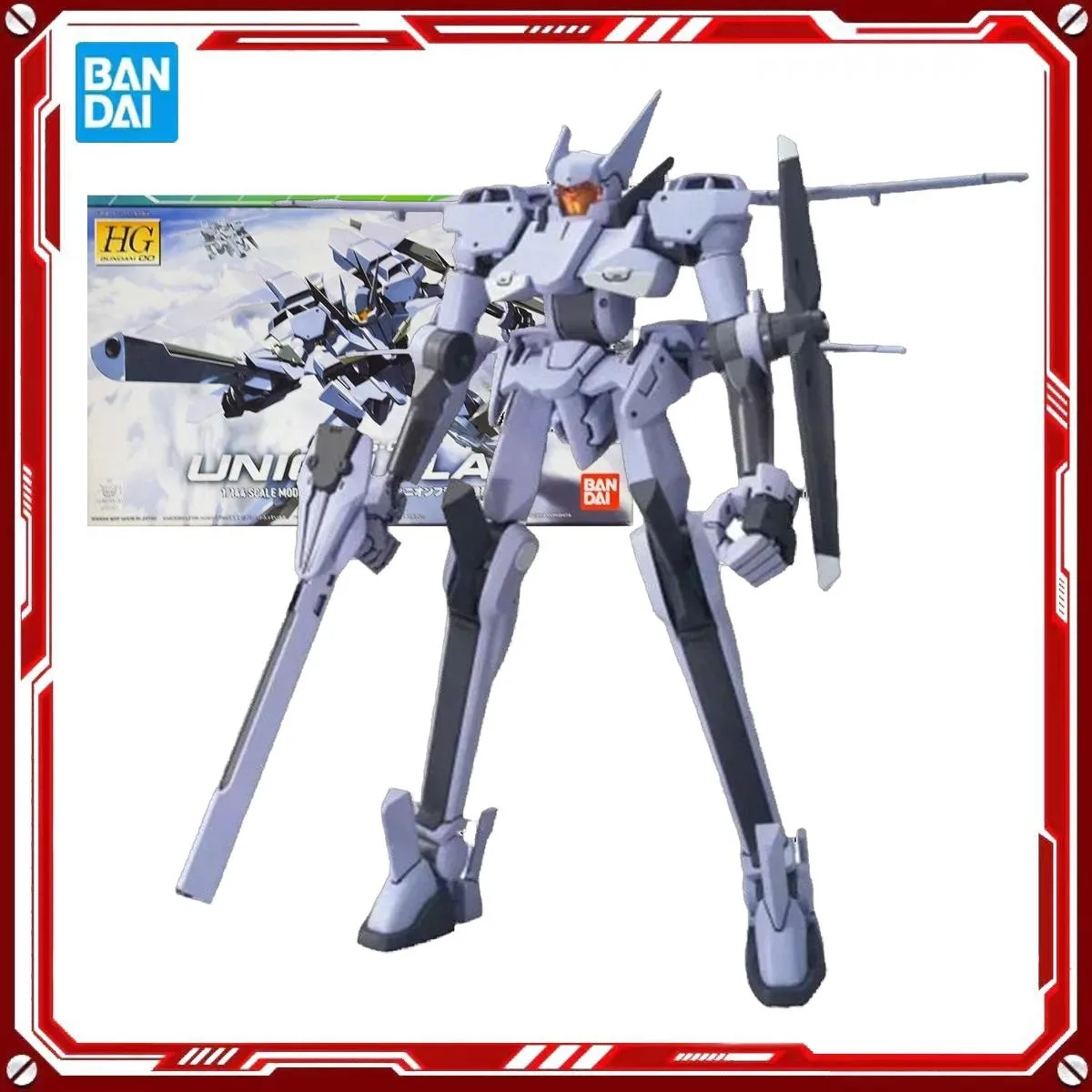

Оригинальные модели фигурок Bandai HG 1/144 002 Gundam00 SVMS-01, аниме-фигурки, игрушки, подарки