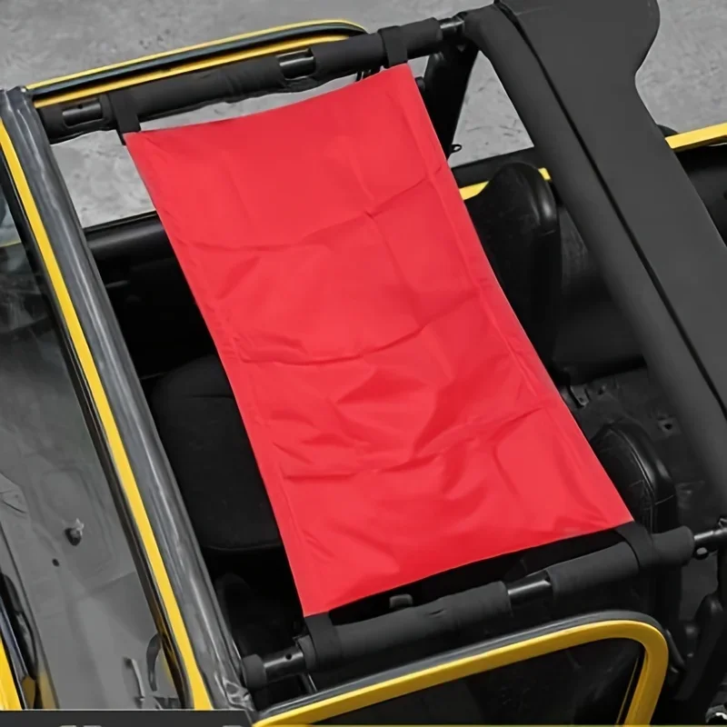 Nylon Tailgate Cargo Net for Rear Car Roof Hammock - Compatible with JT, TJ, JK, YJ, JKU, JL, JLU Models