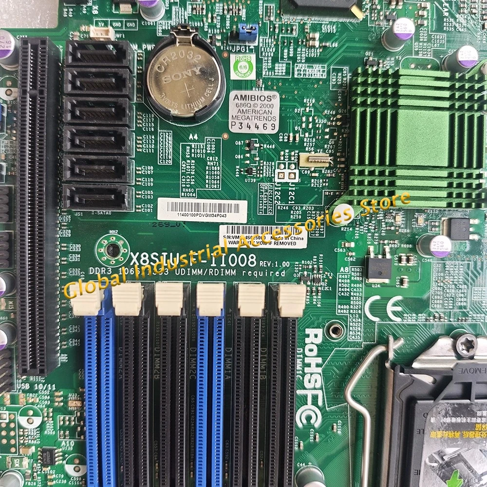 X8SIU-F-II008 Server Equipment Motherboard X8SIU-F