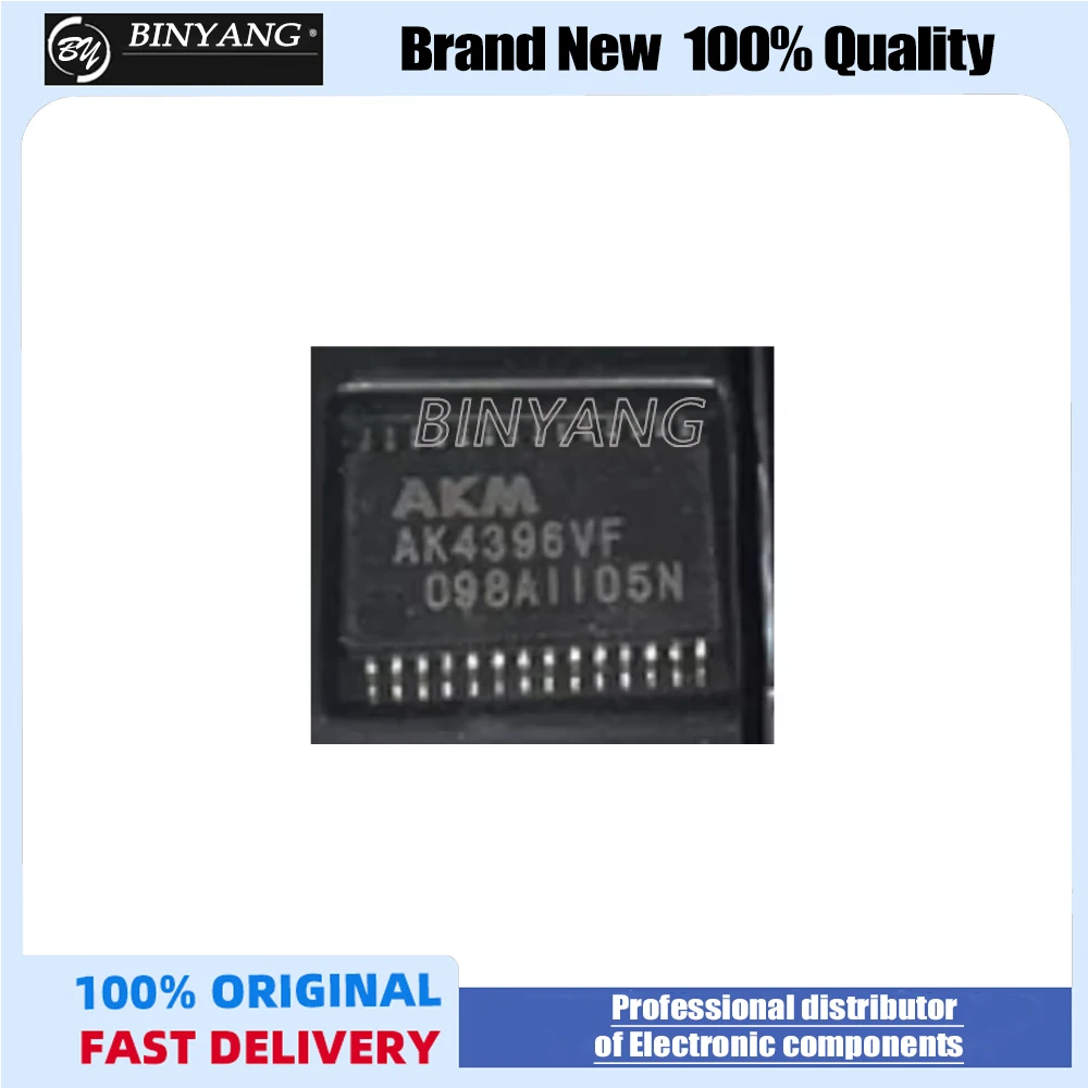 (1 Piece) AK4112BVF-E2 AK4396VF-E2 AK5385BVF-E2 AK5384VF-E2 TSSOP-28 New Original