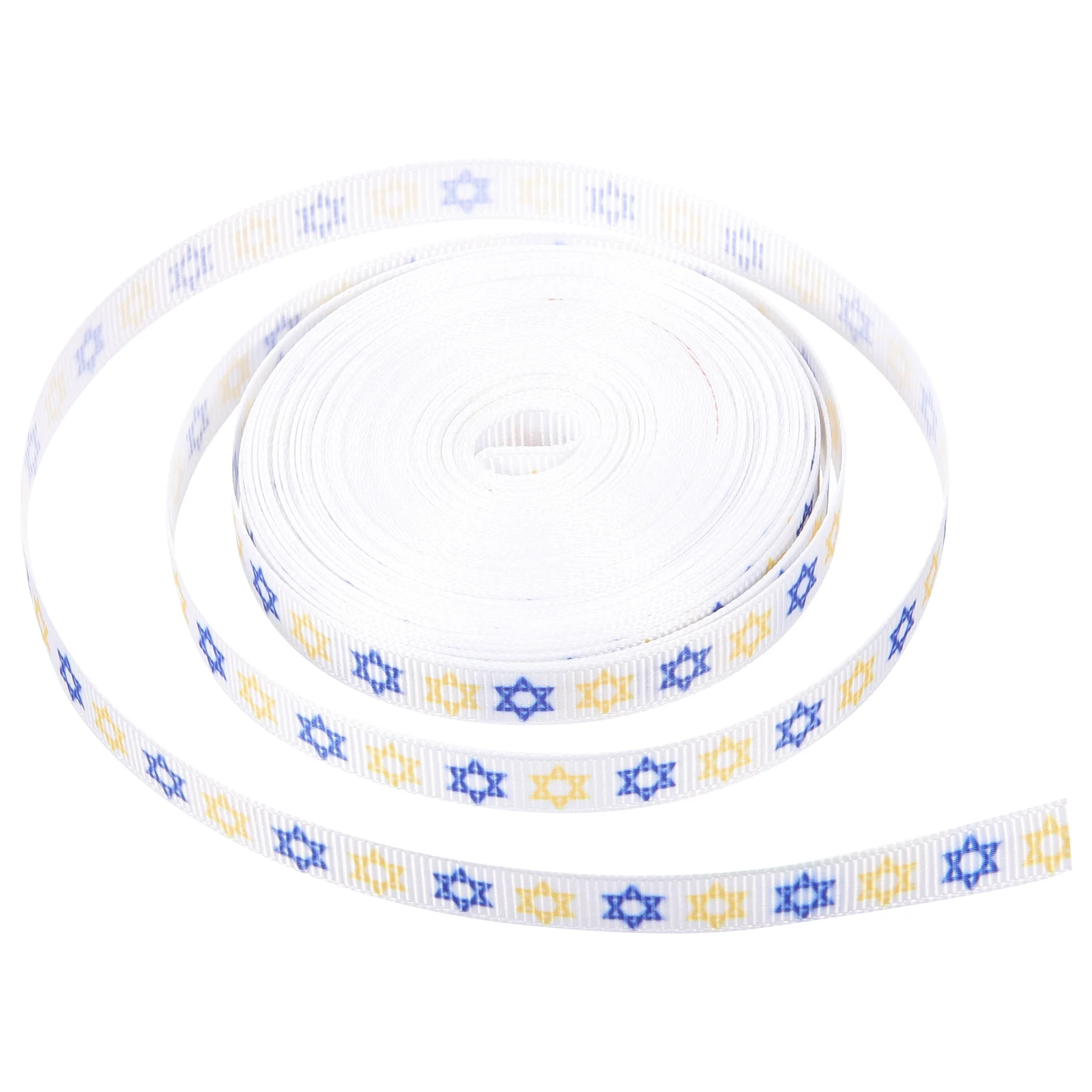 Hanukkah Ribbon Jewish Decoration DIY Gift Packaging Decorative Flower Packing Ribbons Multi-function Garland