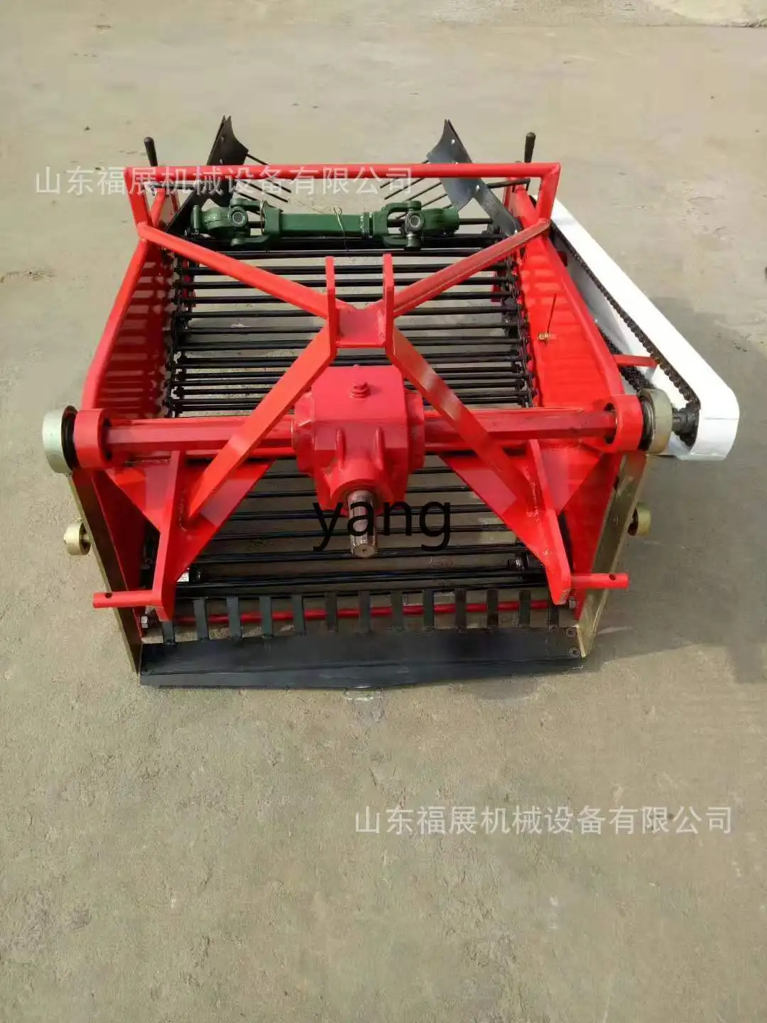 LTT Hand-guided tractor with potato harvester Potato harvester