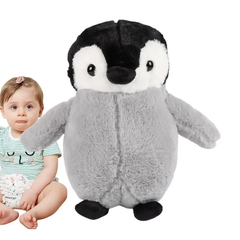 

Stuffed Animal Penguin Soft Huggable Stuffed Plush Toy Nursery Room Decor Cute Plushies Animal-Themed Parties Teacher Student