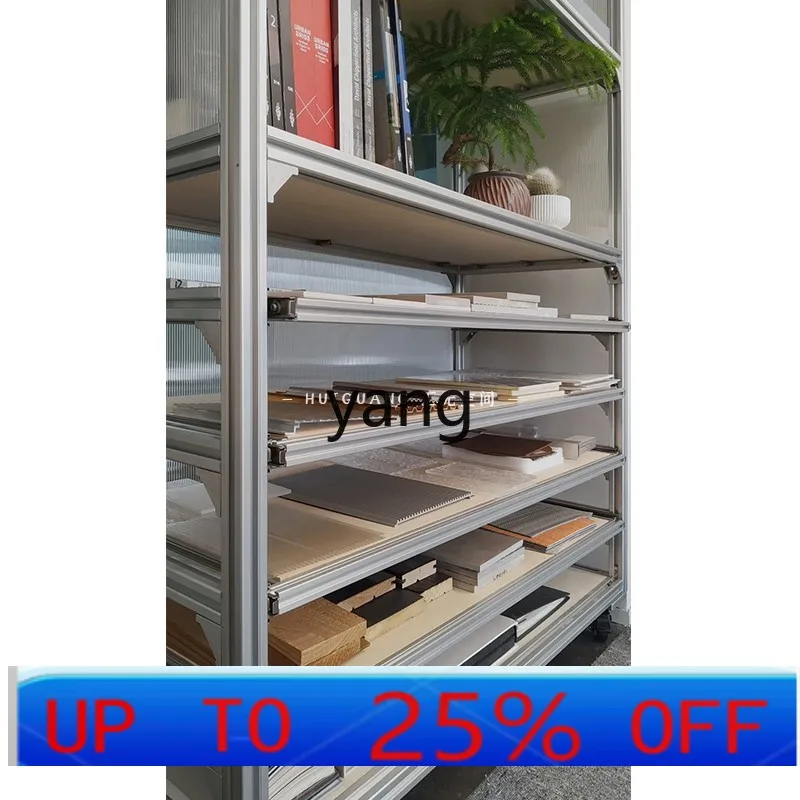 

LH Modern Simple Aluminum Profile Storage Shelf Storage Shelf Movable Drawer Type