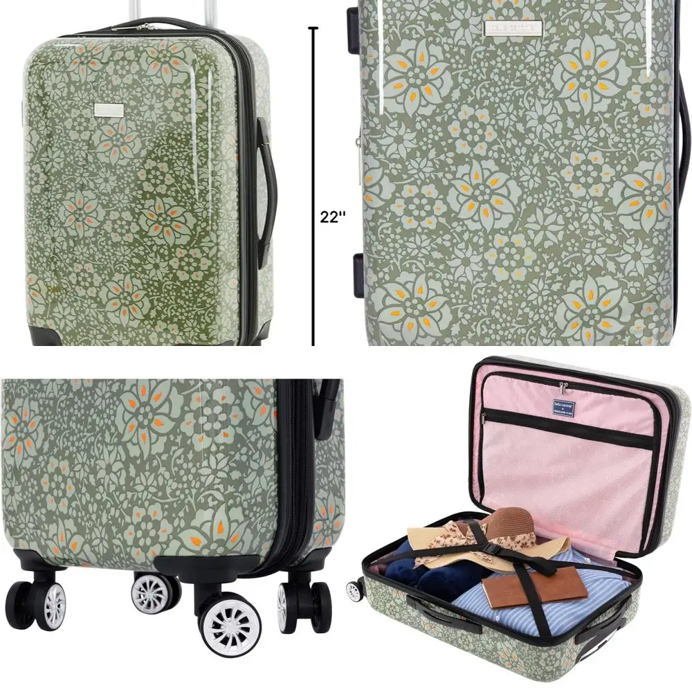

Unisex Deluxe 20 Travelers Club Bella Caronia Luggage Set, 3 or 7 Piece Accessories