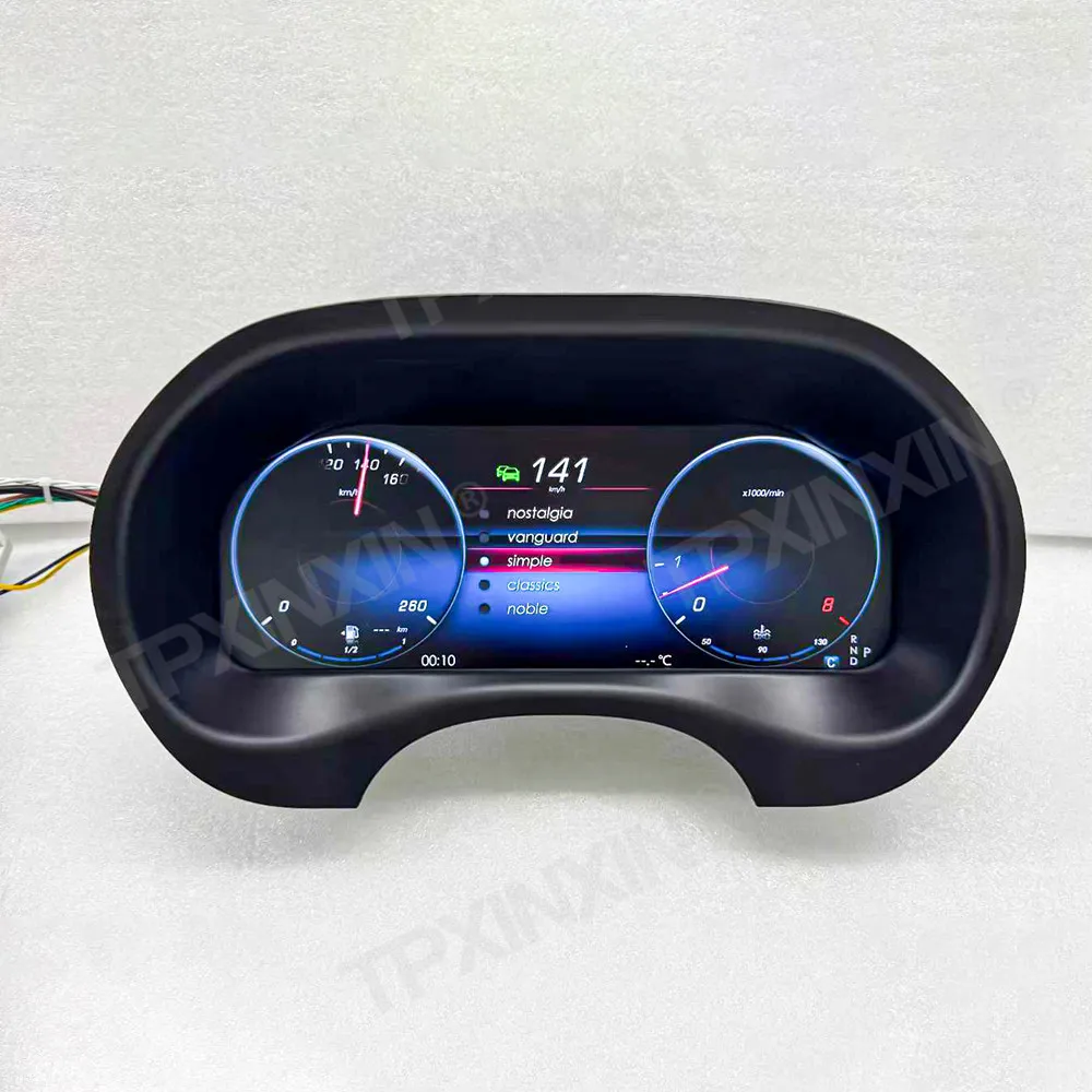 Car LCD Dashboard For Mercedes-Benz Vito 2016-2023 Digital Cluster Instrument Panel Cockpit Multifunctional Speedometer