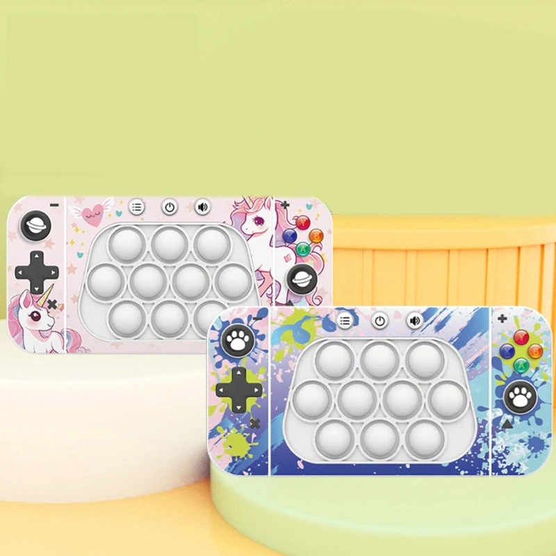 Consola de juegos portátil para niños y adultos, juguete sensorial, puzle con sonido, antiestrés