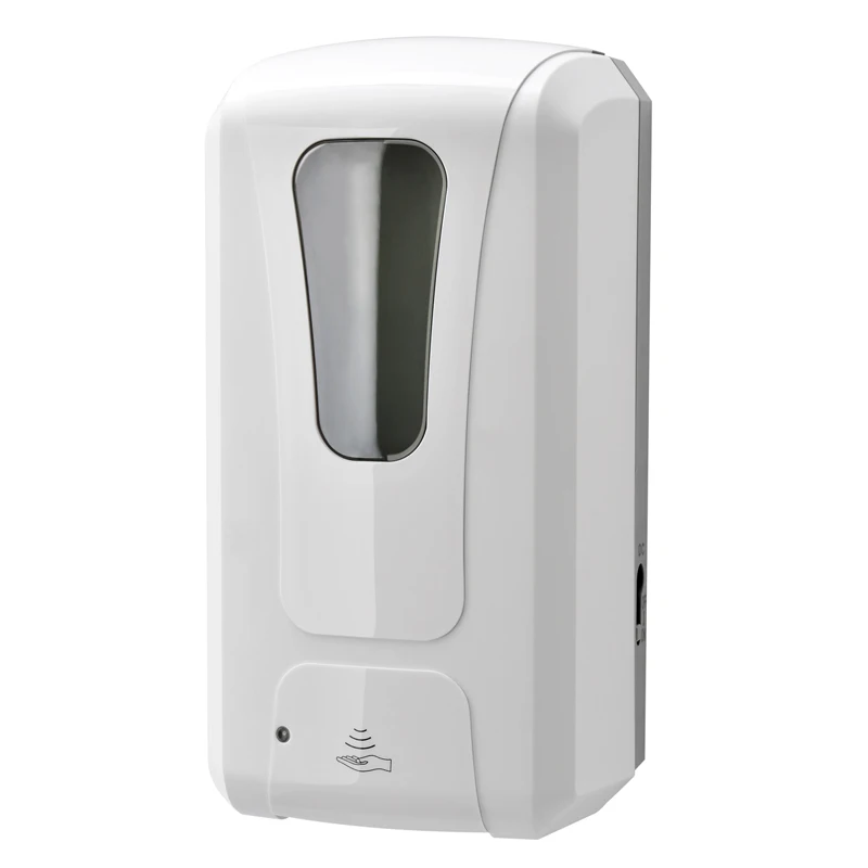 Dispensador de jabón líquido montado en la pared, Sensor automático de 100ml, ducha sin contacto, champú, Gel, loción, Alcohol, dispensador de jabón inteligente
