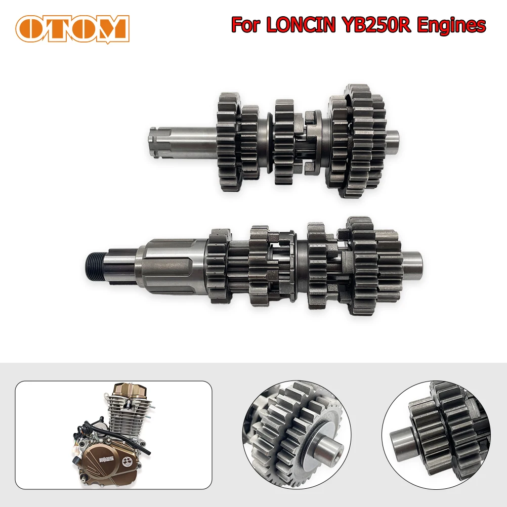 

Главный счетчик OTOM в сборе для LONCIN YB250R KEWS K23, аксессуары для двигателя мотоцикла, главный счетчик, трансмиссия