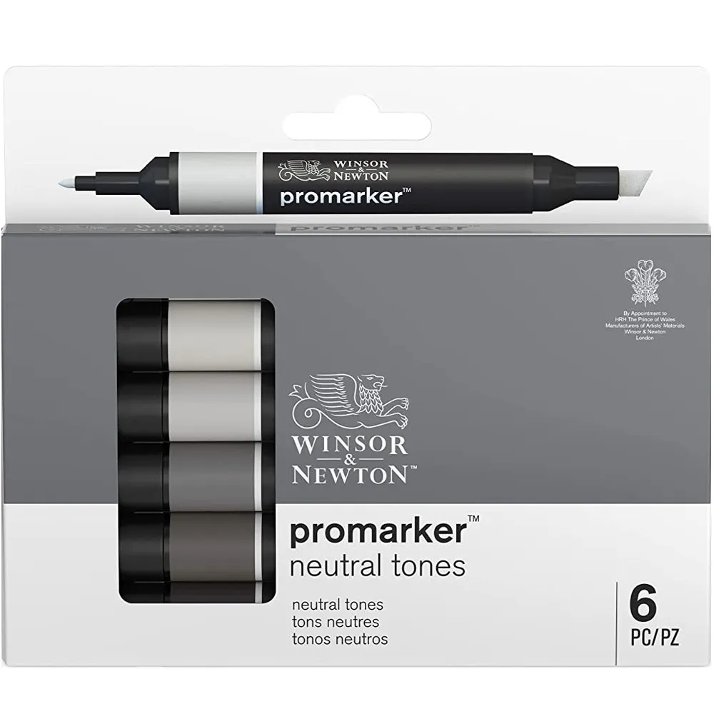 WINSOR & NEWTON Alkoholbasierte Promarker 6/12/24/48/96 Farben Set Doppelspitzen-Markerstifte Design Pro Marker für Künstler – Detail 20