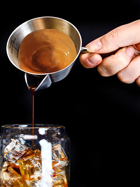 LAPUTA Stainless Steel Coffee Oil Filter Cup Italian Espresso over Extraction Flower Pattern Filter Cup Coffee Making Tool