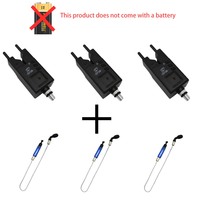 JSFUN Wind Bar Alarm 3 3 Wireless Fishing Bite Alarm Set Digital Fishing Alarm Kit LED Alarm Indicator