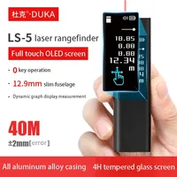 Duka 40m Laser range finder LS5 OLED Touch Screen Distance Meter High Precision Measurement Electronic Digital rangefinder