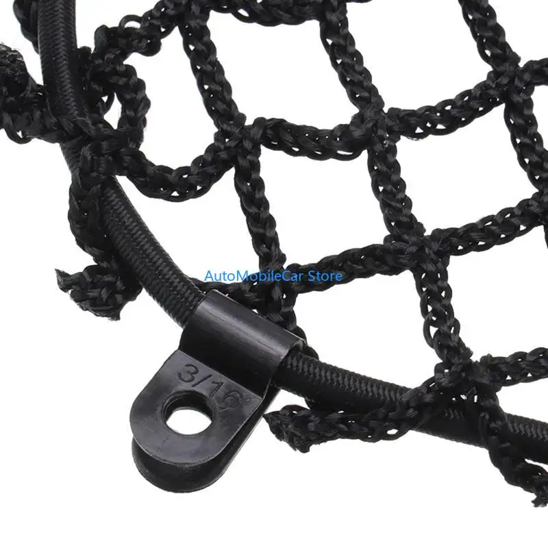 G8TE 14.7''x 9.8'' Elastic Cargo Net with 10 Clips for F650GS F700GS F750GS F800GS R850GS R1200GS R1250GS