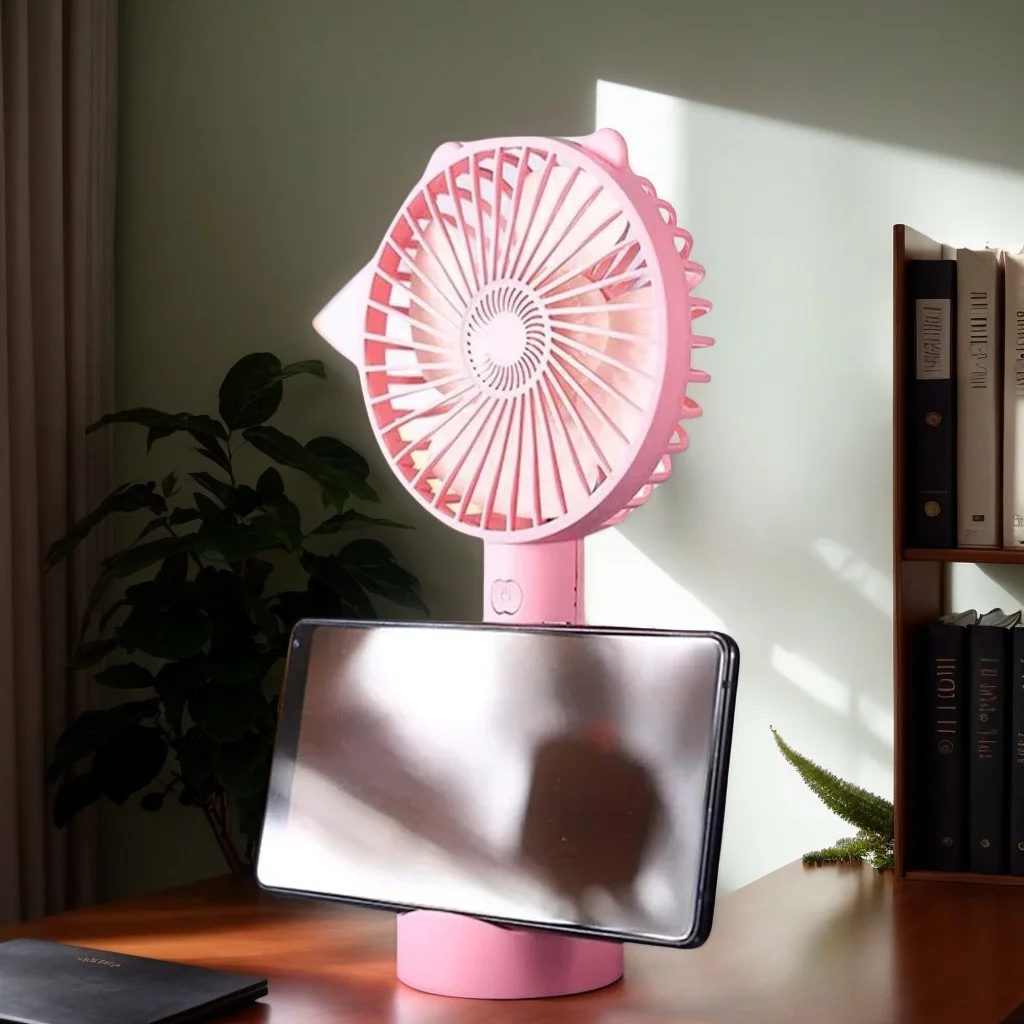 

Мини-ручной USB-вентилятор — портативный небольшой зарядный вентилятор для настольного компьютера/ общежития/офиса (бесшумный и долговечный)