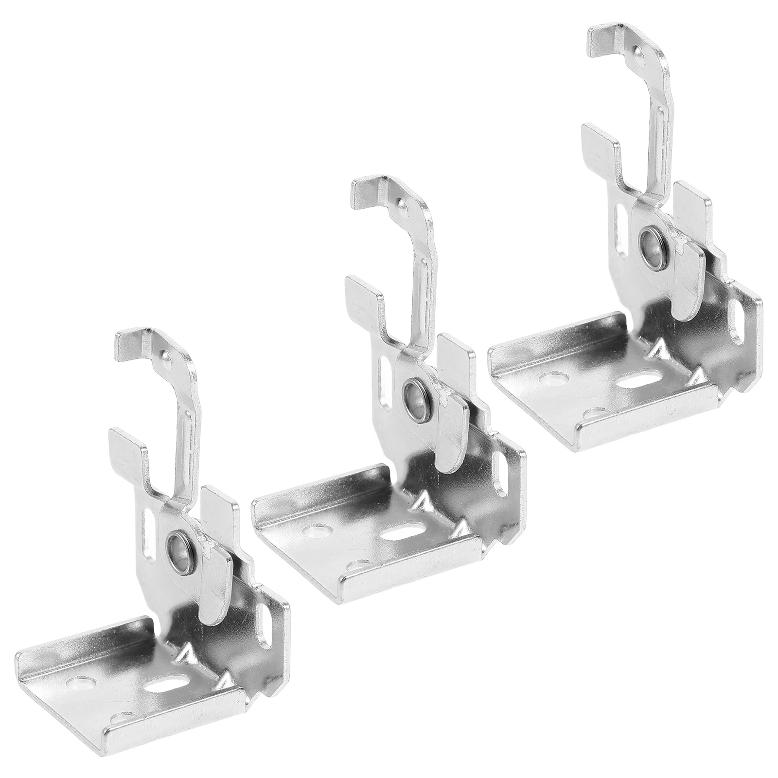 

3pcs Windproof Hooks Curtains Roller Blinds Installation Hardware Picture Brackets Accessories Metal Spider Code Set Easy