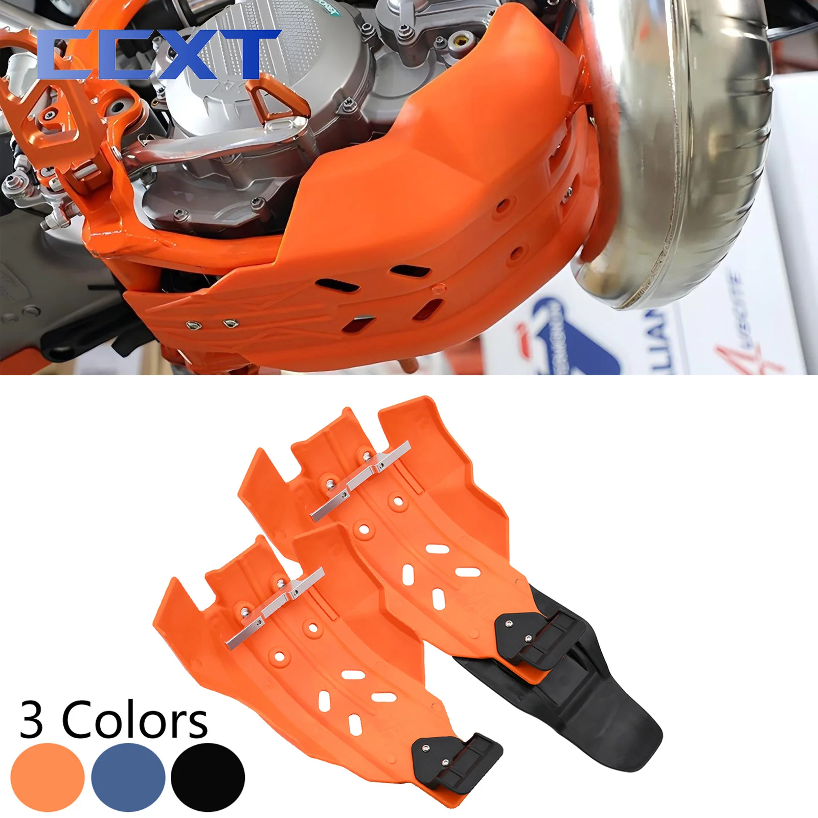 

Защита шасси основания двигателя мотоцикла для KTM EXC250 EXC300 2017-2020 SXF XCF 250 300 для Husqvarna TC FC TE FE TEI 2019-2022