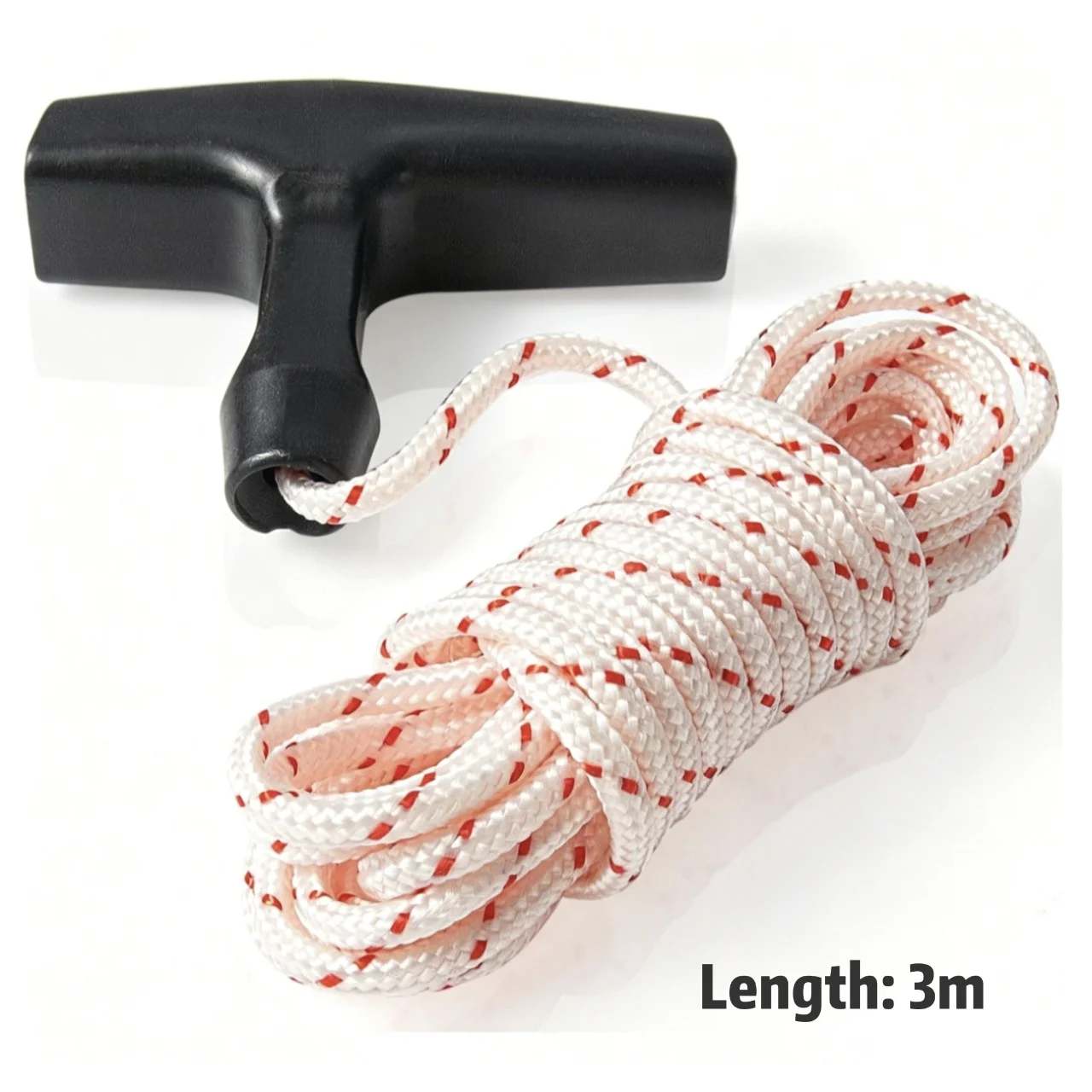 Starter Rope for chainsaw Starter Rope Thick Wear-resistant Nylon 3 Meter Length Tear Resistant Material For Lawn Care