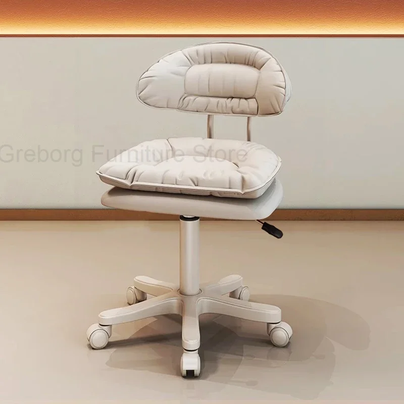 Silla giratoria para salón de belleza, silla de peluquero moderna, Sillas móviles especiales, muebles HD50LF