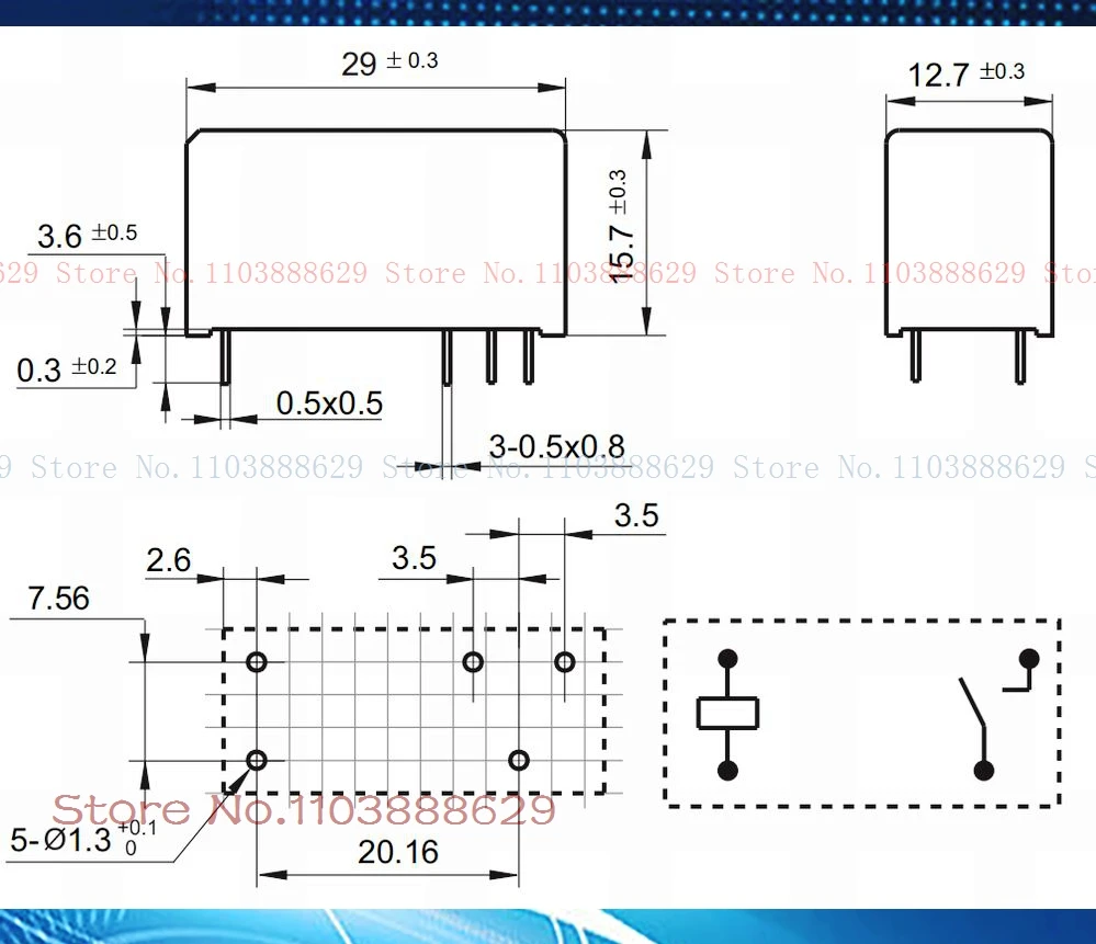 888N-1AC-F-CE 12VDC 115F-1A-4P-12V-17A 4