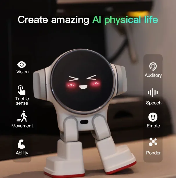 Letianpai Smart Robot For Kids Optimist Desktop Robot Intelligent Companion Of Pet Robot