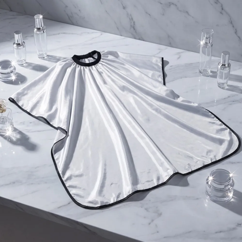 Extra Large Waterproof Hairdresser Apron Antistatic Professional Hair Cutting Cape Dye Hair Elastic Hairdressing Gown Cape Adult