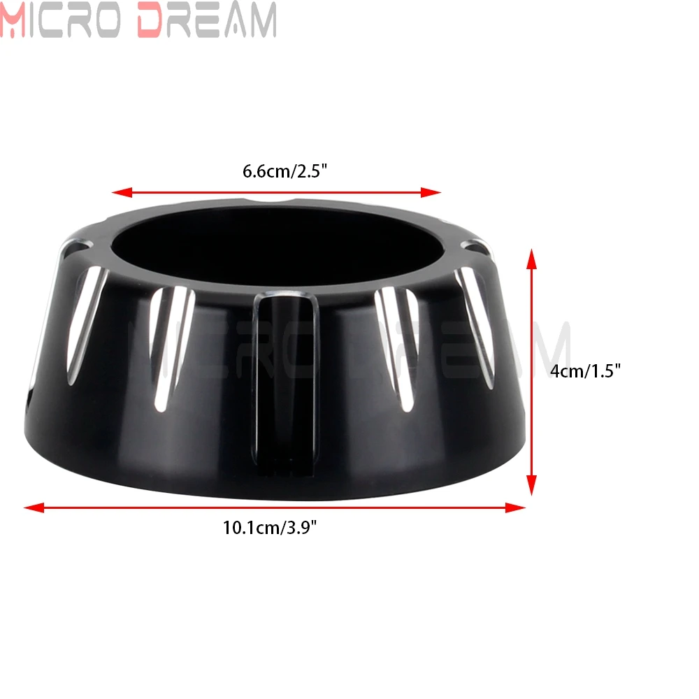 Motorcycle Aluminum Exhaust Mufflers Tips End Caps For Harley Touring Electra Glide CVO Ultra Classic Softail Heritage Breakout