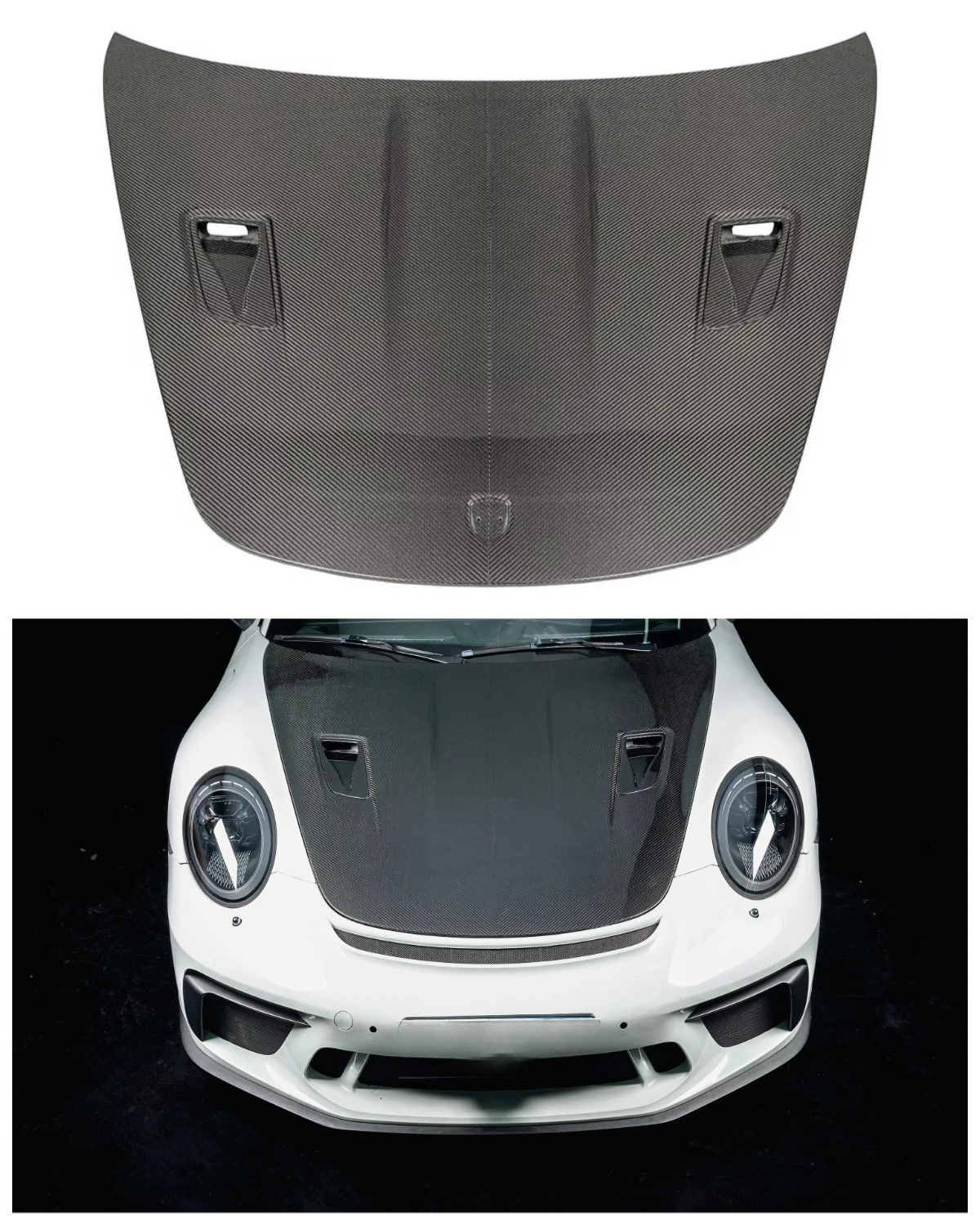 

New km GT3 Style Carbon Fiber Hood for 911