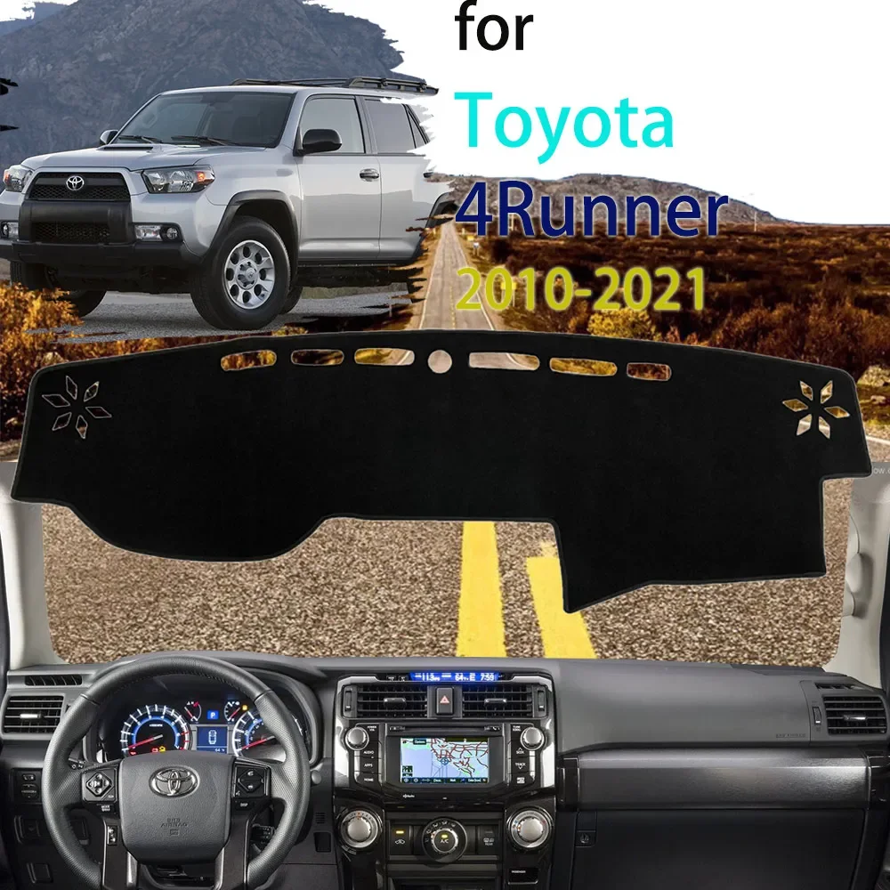 

Коврик для крышки центральной консоли приборной панели для Toyota 4runner N280 2010 2011 2012 2013 2014 2015 2016 2017 2018 2019 2020 2021
