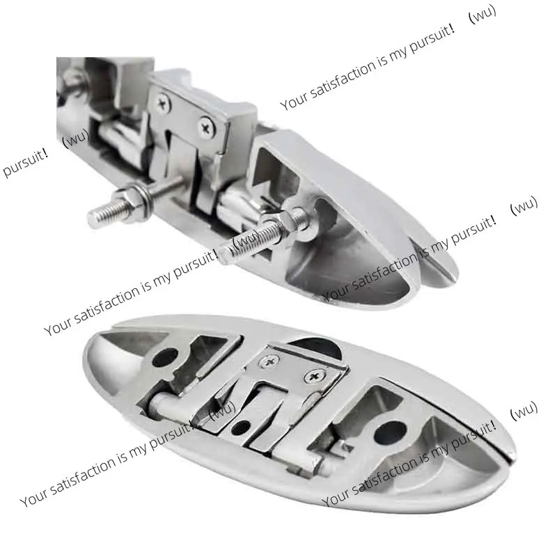 Stainless Steel 316 Invisible Cable Bolt 5/6/8 Inch Yacht Kayak Folding Croissant Cable Bolt Column