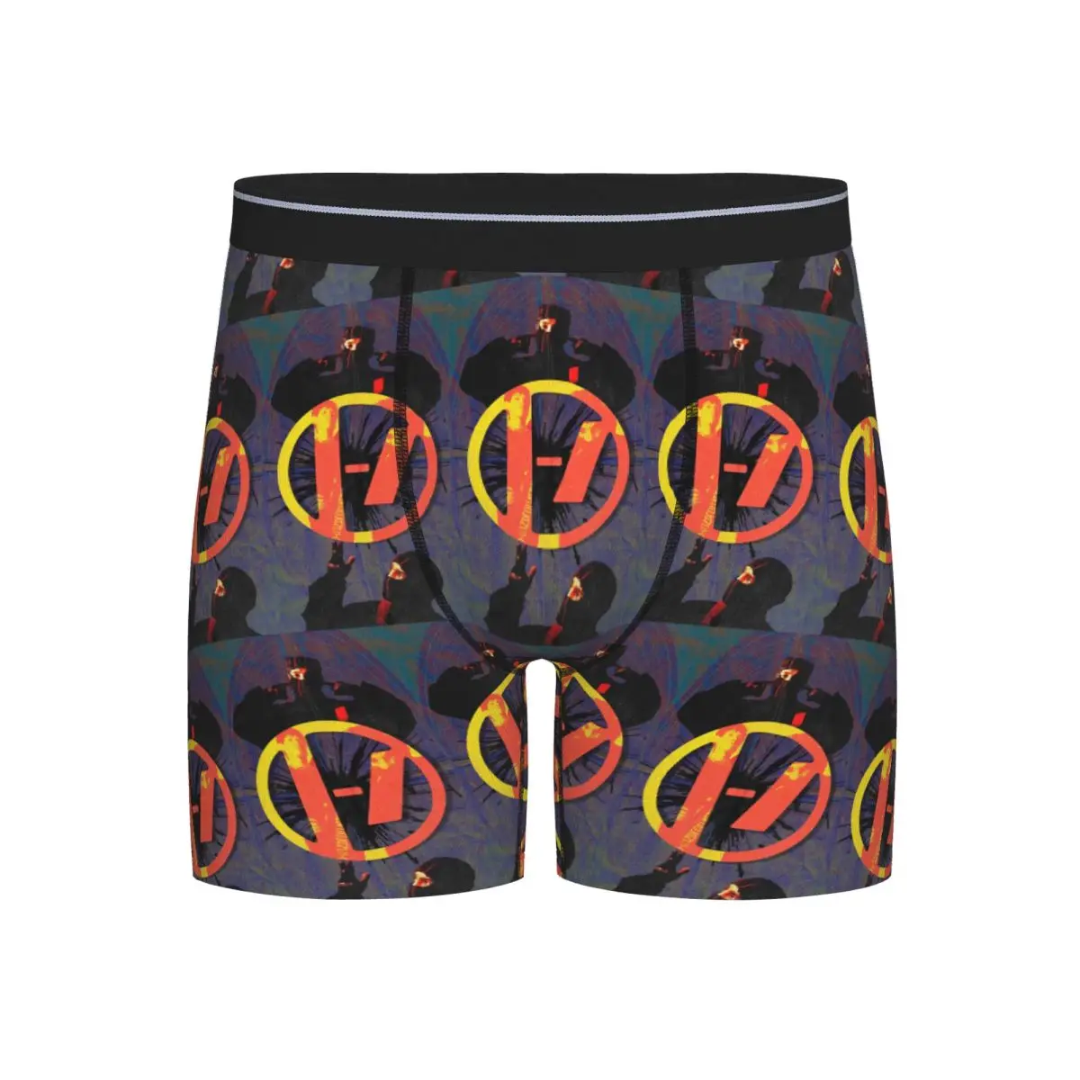 

Long Boxer Underpants Shorts T-Twenty One P-Pilots (1) Panties Men's Soft Underwear for Homme Man Boyfriend Gift