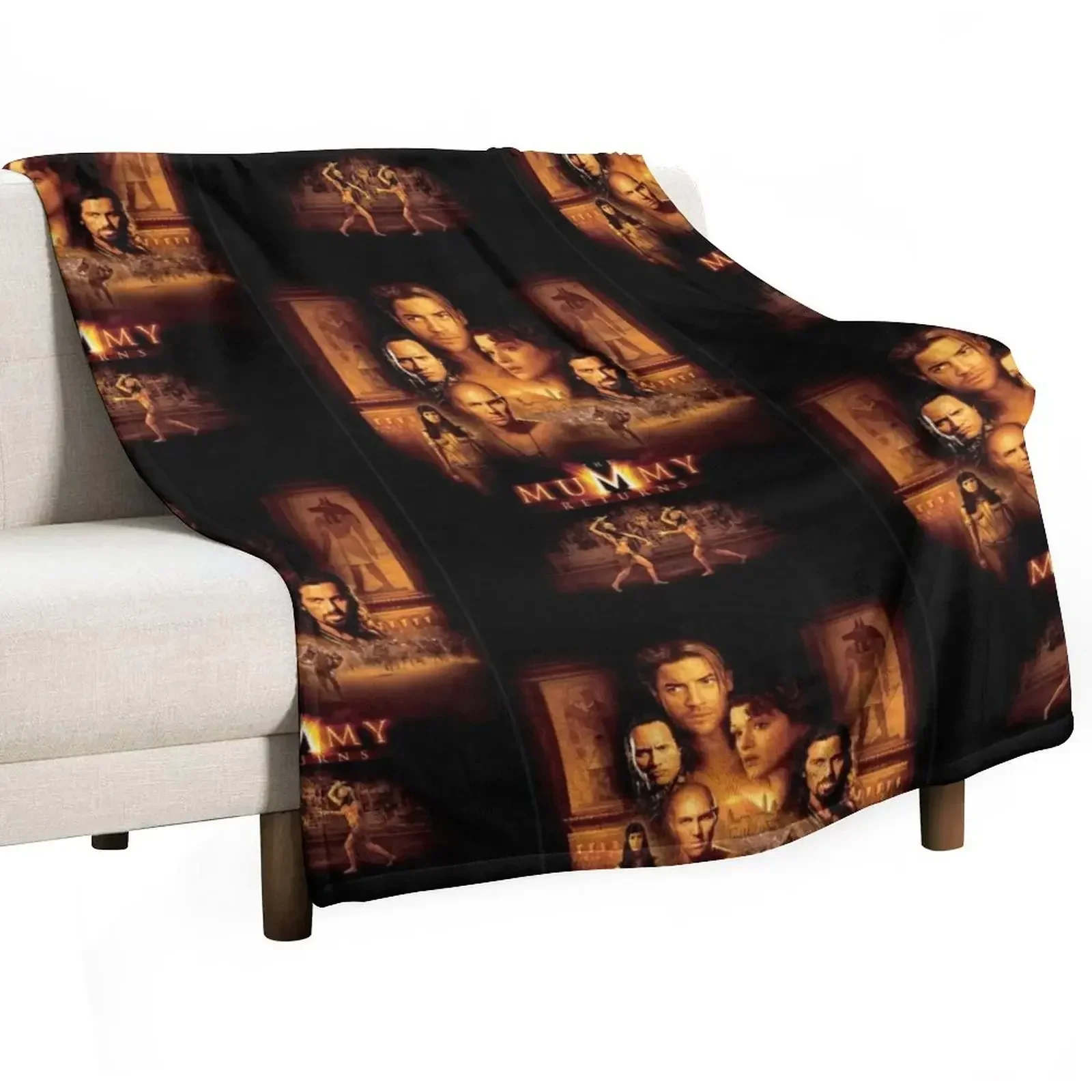 

Brendan Fraser Good Day Throw Blanket Summer Polar Bed linens Blankets