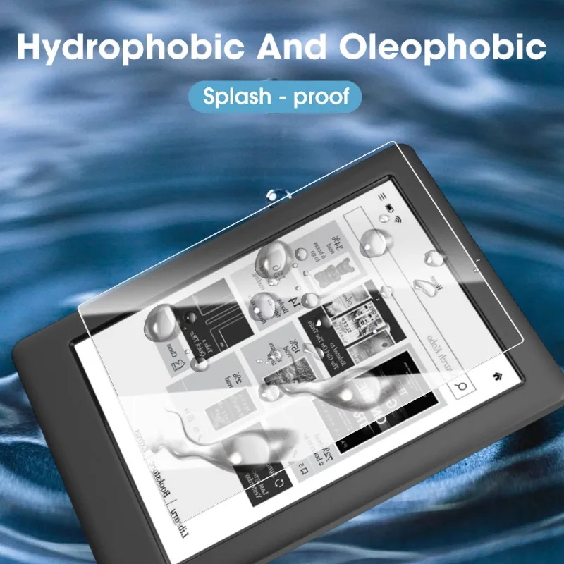 For KOBO Clara BW 6 Inch Easy Install Screen Protector Bubble Free Clear PET Anti Scratch Protective Film Ereader Display Film