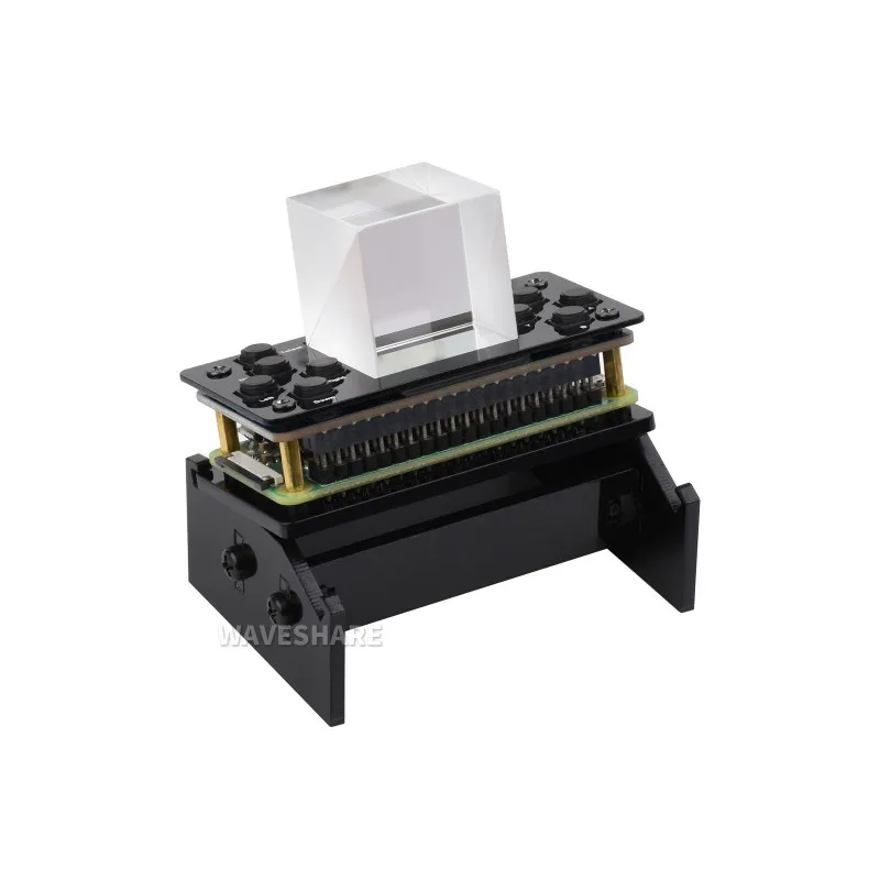 WaveshareGamePi13 1.3inch LCD Game Console For Raspberry Pi, 240x240 Resolution, Integrated ST7789 Driver Chip, SPI Communicatio