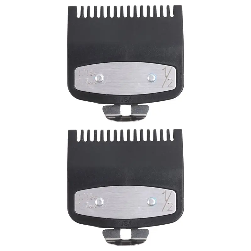 【Great Sale】Replacement Hair Clipper Guard Set,1/16Inch 1.5Mm For Wahl Clippers- For Stylists& Barbers 2 Pieces