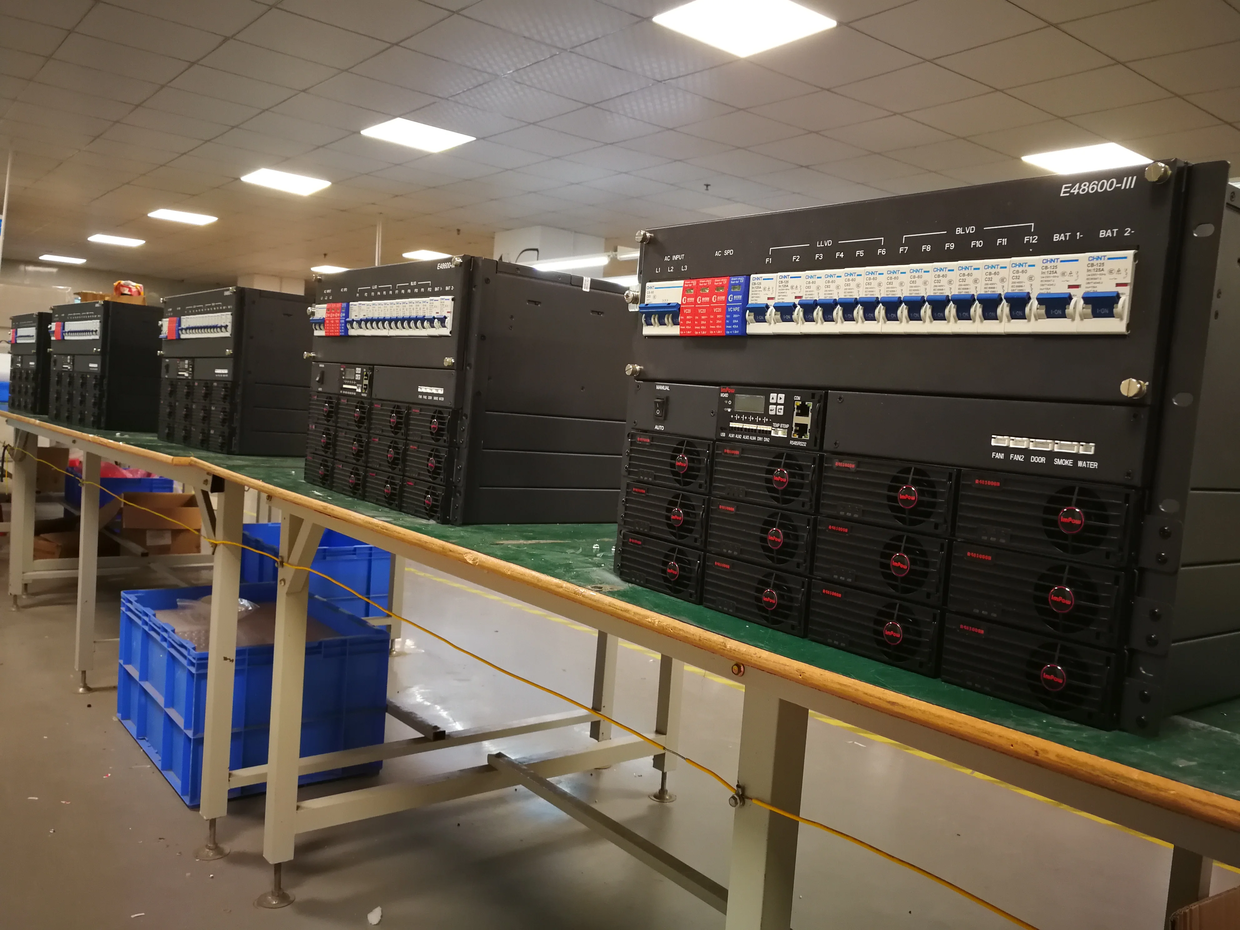 48V Rectifier 3kw DC Power Supply 48V 100A Rectifier System 200A 300A 600A Rectifier Power Systems