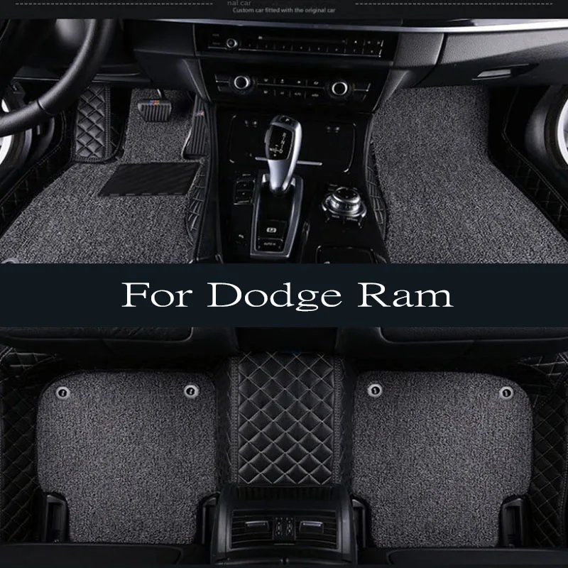 

3D TPE Left Hand Driver Floor Mat For Dodge Ram 1500 2014-2019 Car Floor Liner Tray Foot Pad Carpet Mat Auto trunk mat