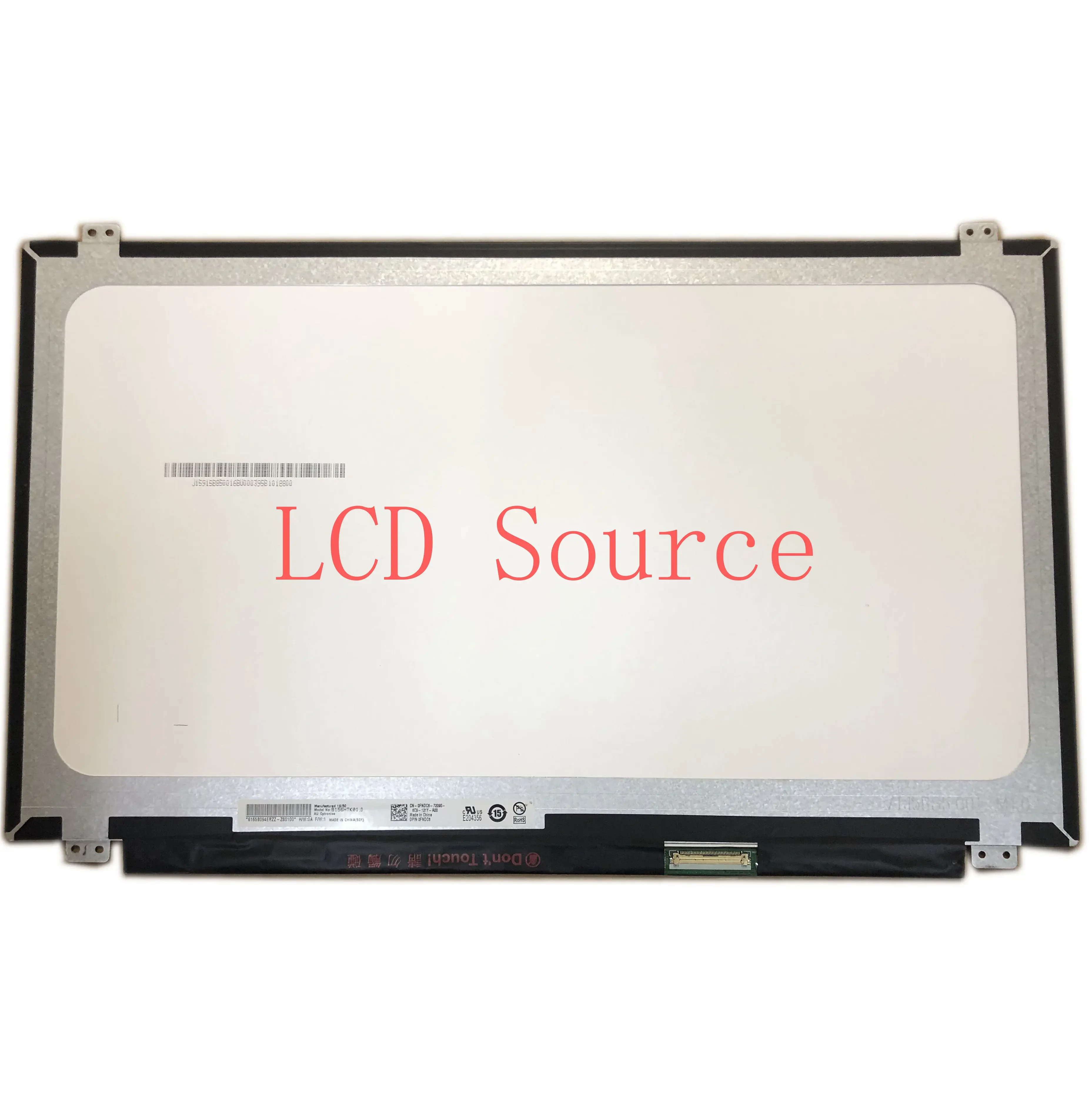 B156HTK01.0 FHD With Digitizer Panel P/N 0FNDC6 1920X1080 Display 15.6