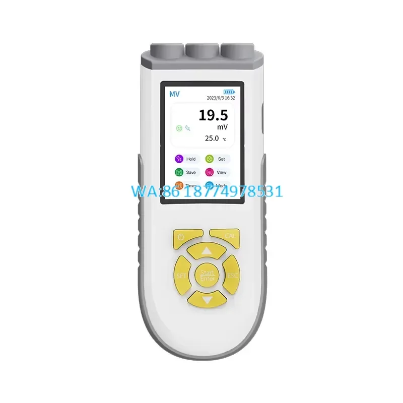 Wmwmnu for YCH Portable Multi-Parameter pH ORP Water Quality Meter LCD Display 0.002pH Accuracy Plastic OEM/ODM Sewage