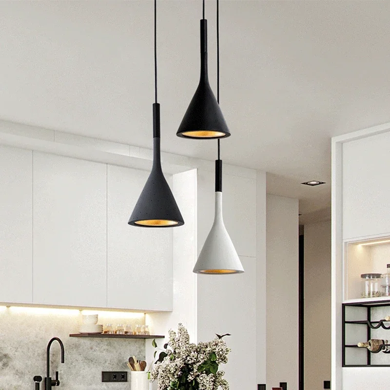 Imagem -02 - Indoor Alumínio Led Pendant Light Chandelier Combinação Cabeças Lâmpada Luminária para Restaurante Bar Coffee Shop Home Decor Nordic