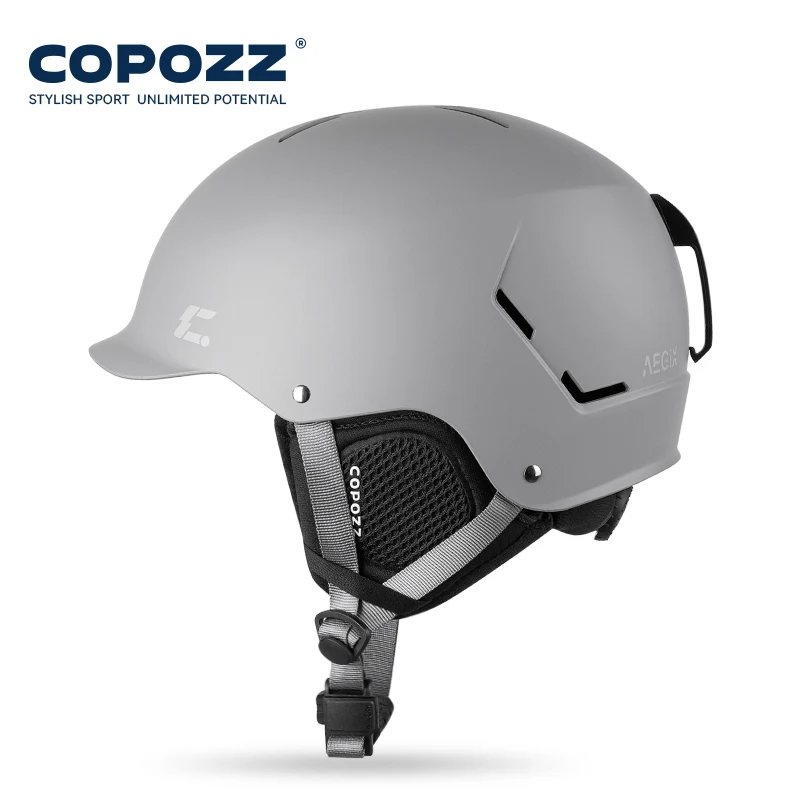 COPOZZ Certificated Ski Helmet Husband Integrally-Molded Snowboard
